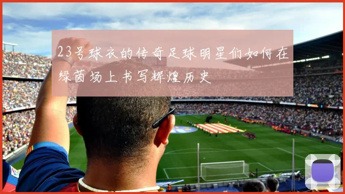 23号球衣的传奇足球明星们如何在绿茵场上书写辉煌历史